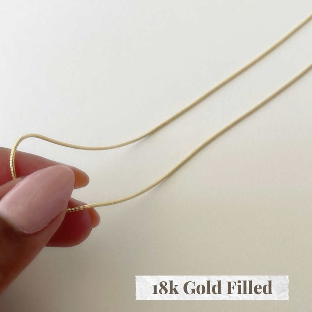 1mm Snake Chain - Picture 2 of 5